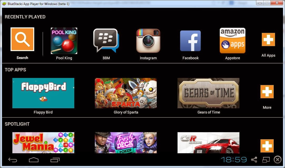 bluestacks what android version